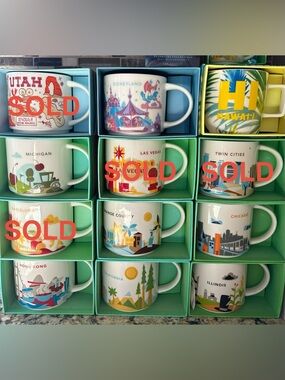 Starbucks ‘You Are Here’ Coffee Mug - NIB!